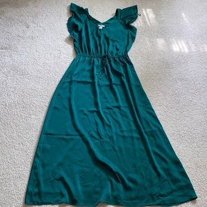NWOT H&M Cap Sleeve Maxi Dress